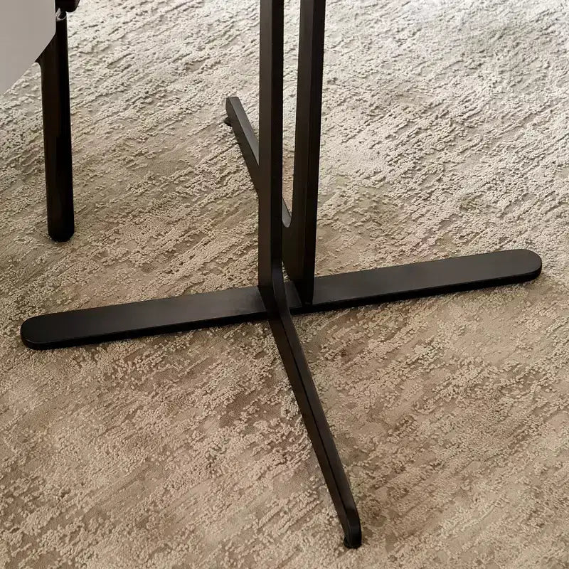 Table d'appoint ronde moderne en métal et verre trempé 19.69