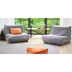 Banc en bois et métal