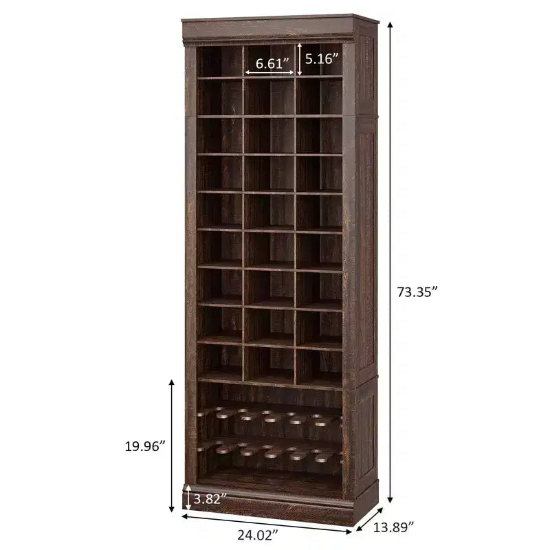 Meuble à chaussures avec 27 casiers, organisateur de rangement de chaussures haut à 10 niveaux avec espace pour bottes, étagère à chaussures autoportante pour entrée, couloir, placard