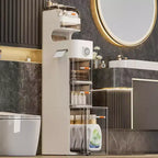 Meuble de rangement de salle de bain ultra-mince - Organiseur étroit sur roulettes pour buanderie/cuisine/bureau, prêt à l'emploi