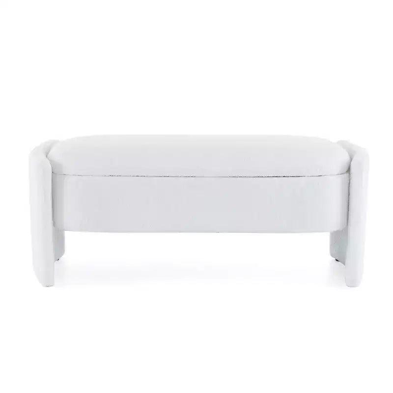Grand banc de rangement polyvalent : Spacieux, durable et élégant pour n'importe quelle pièce, Beige