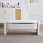 Grand banc de rangement polyvalent : Spacieux, durable et élégant pour n'importe quelle pièce, Beige