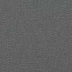Canapé-lit gris foncé Polyester, bois, plastique, mousse 2 places