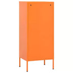 Meuble de rangement en acier pieds réglables - Orange