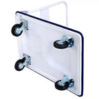 Diable chariot plateforme pliable 300 kg (660 lbs) de déménagement entrepôt neuf bleu/jaune