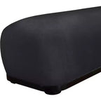 Banc en tissu chenille
