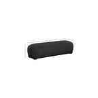 Banc en tissu chenille