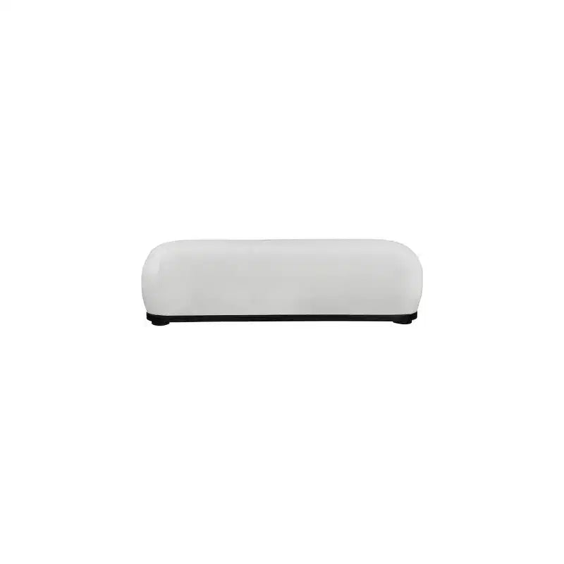 Banc en tissu chenille