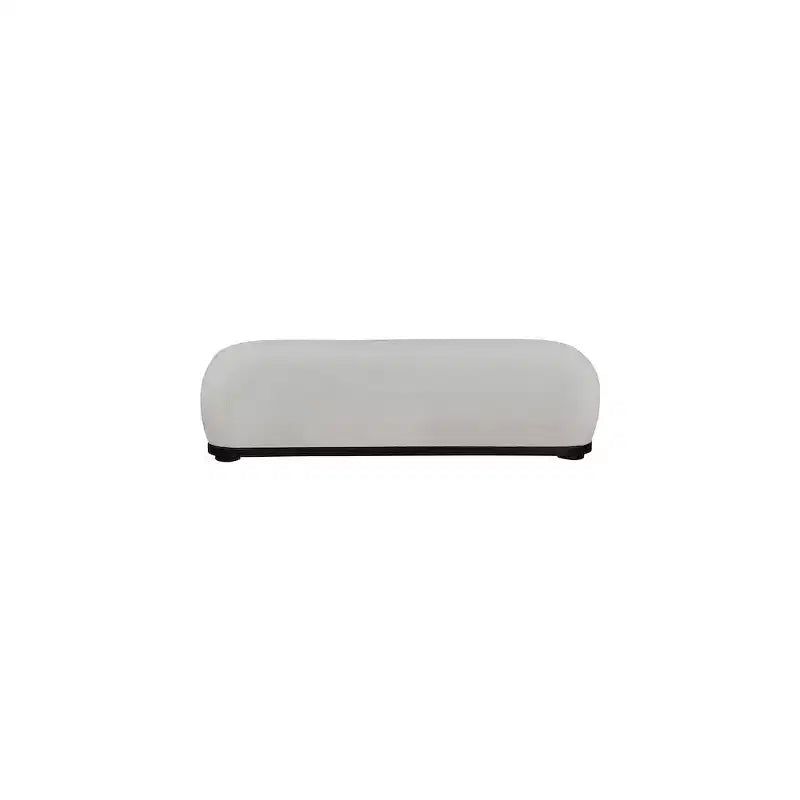Banc en tissu chenille