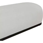 Banc en tissu chenille