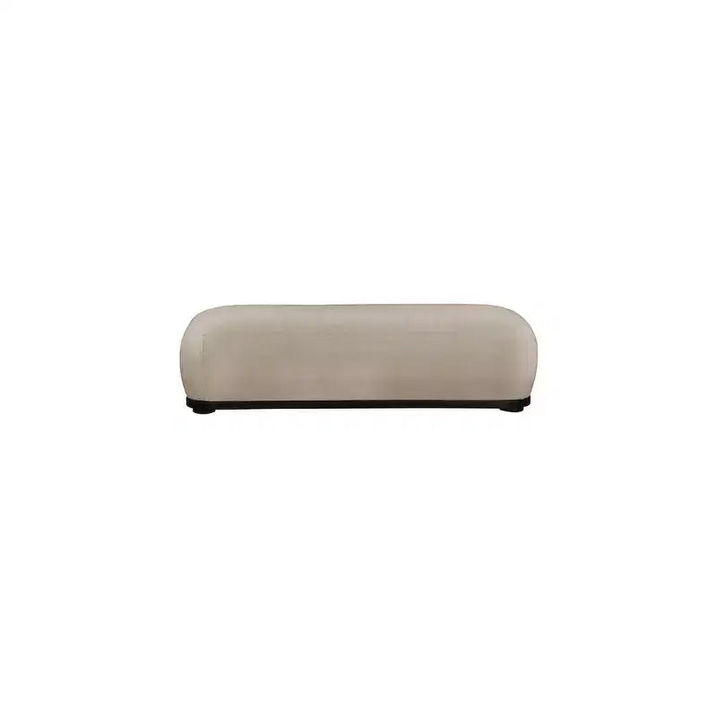 Banc en tissu chenille