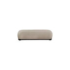 Banc en tissu chenille