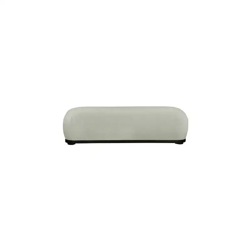 Banc en tissu chenille