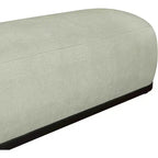 Banc en tissu chenille
