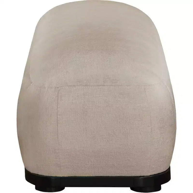 Banc en tissu chenille