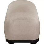 Banc en tissu chenille