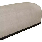 Banc en tissu chenille