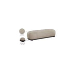 Banc en tissu chenille