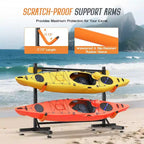 Support de rangement autonome pour kayak, support à largeur réglable avec base stable