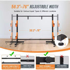 Support de rangement autonome pour kayak, support à largeur réglable avec base stable