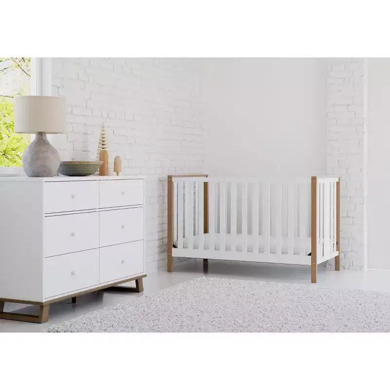 Commode double moderne à 6 tiroirs