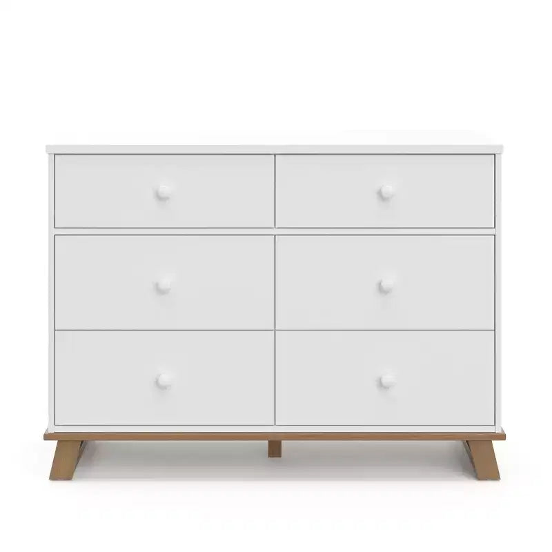 Commode double moderne à 6 tiroirs