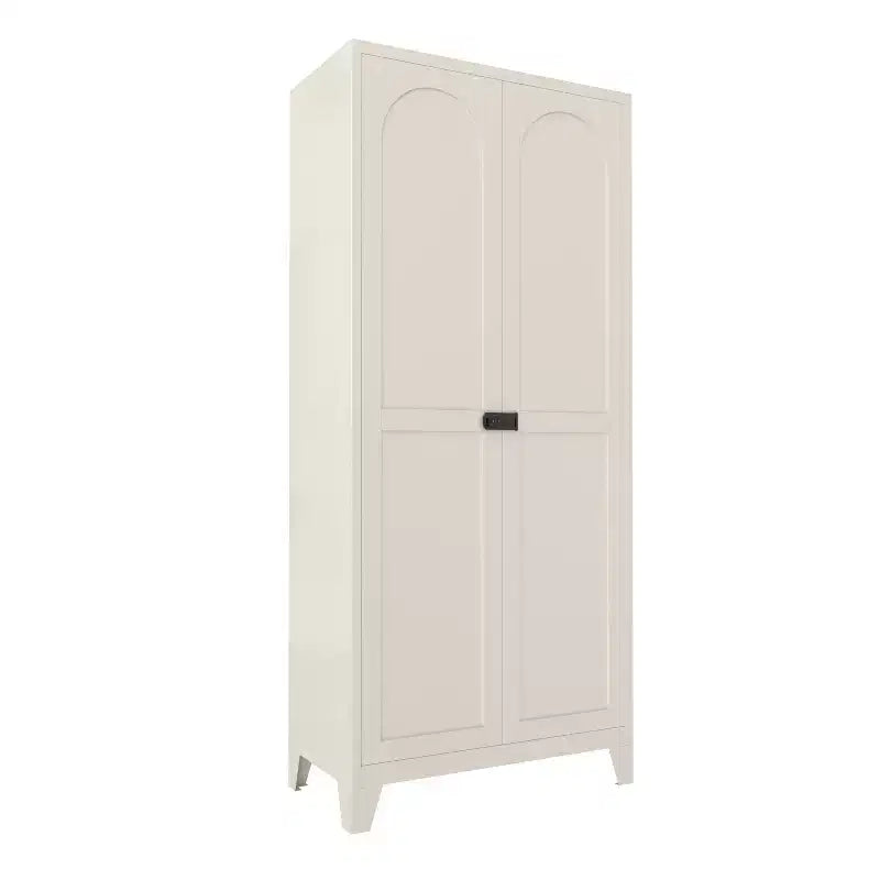 70 Armoire de rangement haute en métal avec portes verrouillables et étagères réglables, Armoire de cuisine, Armoire de rangement de garage pour outils et vêtements pour la maison et le bureau