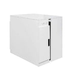 Table à manger extensible moderne 118IN, table de cuisine multifonctionnelle avec rangement, table pliante peu encombrante pour les fêtes, les réunions