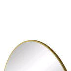 Miroir rond moderne de 36/39/42/48 pouces avec cadre en métal, miroir de salle de bain anti-buée, miroir mural pour salle de bain, salon, chambre à coucher