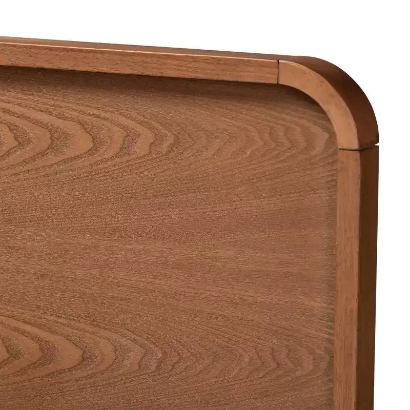 Tête de lit en bois finition noyer