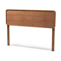 Mailene Walnut Finished Wood Headboard - Baxton Studio