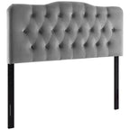 Annabel Queen Diamond Tufted Performance Velvet Headboard - Modway
