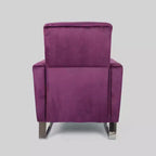 Fauteuil inclinable moderne à dossier haut et repose-jambes intégré