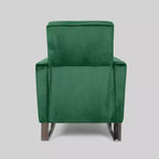 Fauteuil inclinable moderne à dossier haut et repose-jambes intégré