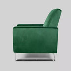 Fauteuil inclinable moderne à dossier haut et repose-jambes intégré