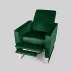 Fauteuil inclinable moderne à dossier haut et repose-jambes intégré