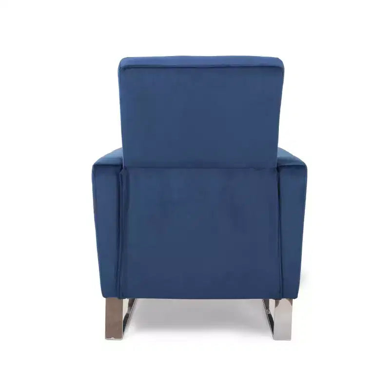 Fauteuil inclinable moderne à dossier haut et repose-jambes intégré