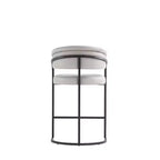 Tabouret de bar à hauteur de comptoir moderne en similicuir