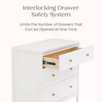 Commode à 3 tiroirs avec plan à langer