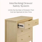 Commode à 3 tiroirs avec plan à langer